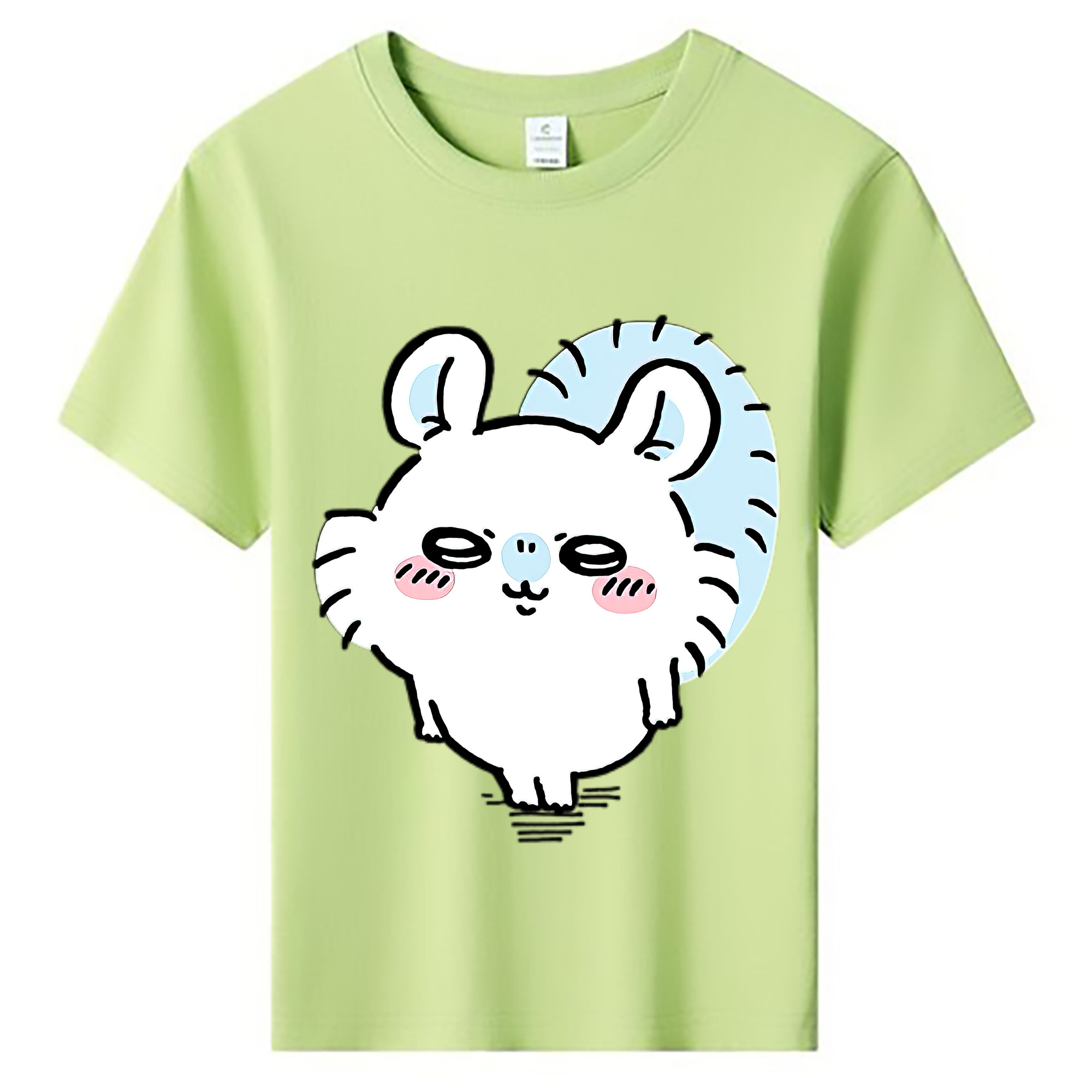 （画像用） ちいかわ モモンガ Chii-kawa Momonga 綿100％キッズTシャツ（フロントプリント）